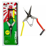OKSINTO BUD TRIMMING LEAF SNIPS & PRUNING SCISSORS JAPANESE STEEL HYDROPONICS