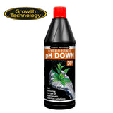 Growth Technology pH Up & Down Water Control Solution Hydroponics 1L 5L