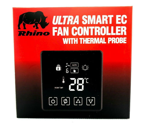 Rhino ULTRA EC Smart Fan Controller with Thermal Probe Fan Speed Controller