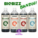 BIOBIZZ Organic 4 Pack Kit: Bio-Grow, Bio-Bloom, Top-Max, Bio-Heaven 1L Set