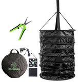 HERB DRYER Bud Odour Free Drying, Fan, Carbon Filter, Dry Rack Net Hydroponics