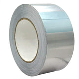 2" Aluminium Silver Foil Self Adhesive Heat Insulation Tape Ducting 50mm x 50m