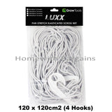 LUXX Scrog Net Elasticated Heavy Duty Grow Tent Room Mesh Netting Plant Support