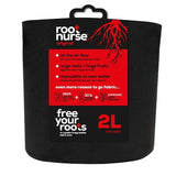 ROOT NURSE Fabric Pots Container Grow Bag Pot Plant Litre 100% Breathable Hydro