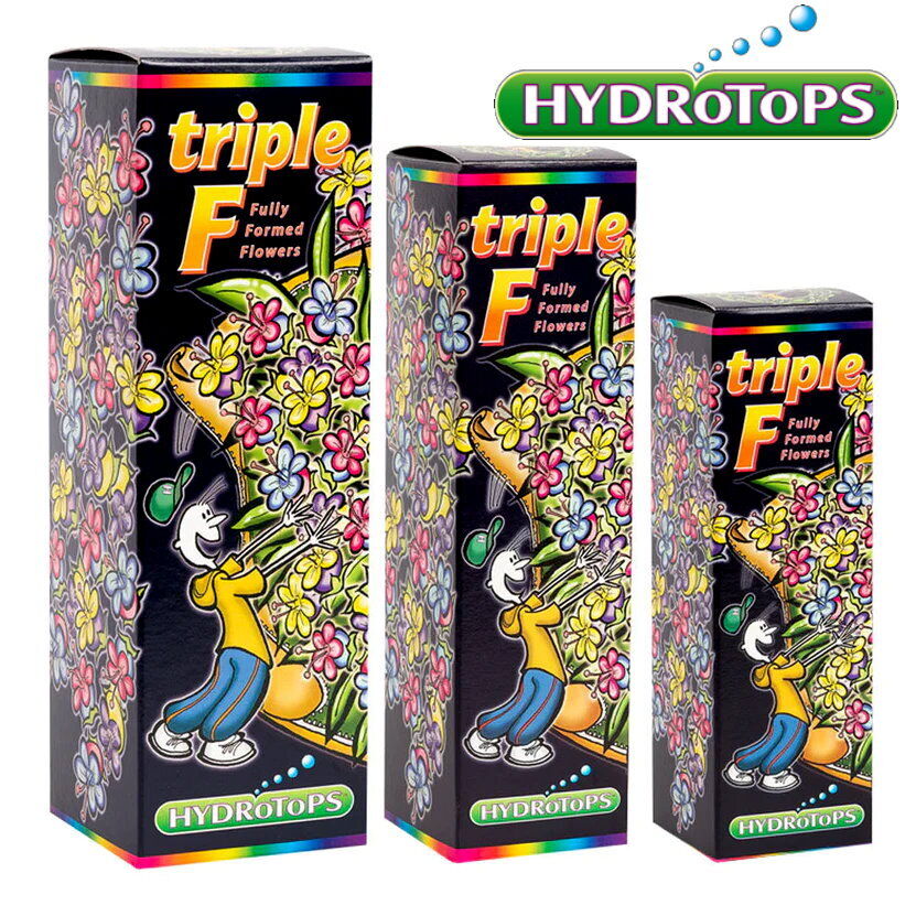 HYDRoToPS  Additives: TRIPLE F - TOP HEAVY CROP - BACTIVATOR - 100% ORGANIC!