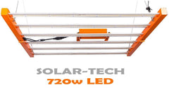 SOLAR-TECH 720w LED Full Spectrum Grow Flowering Light Osram & Samsung LEDS 2.8u