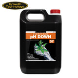 Growth Technology pH Up & Down Water Control Solution Hydroponics 1L 5L