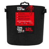 ROOT NURSE Fabric Pots Container Grow Bag Pot Plant Litre 100% Breathable Hydro