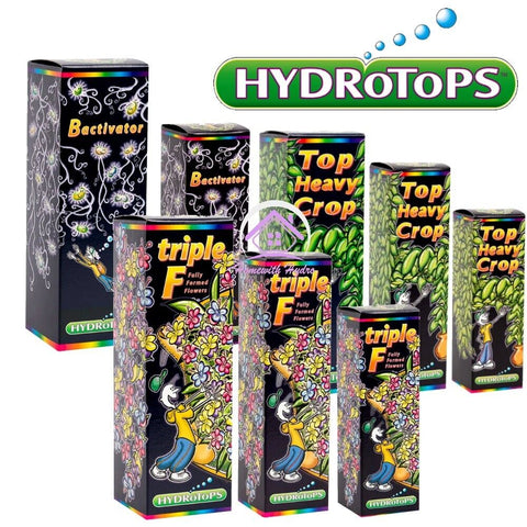 HYDRoToPS  Additives: TRIPLE F - TOP HEAVY CROP - BACTIVATOR - 100% ORGANIC!