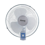 EasyBreeze 16 Inch Oscillating Wall Fan 3 Speed 40w Quite Air Cooling Fan