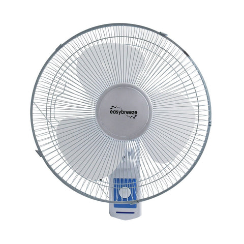 EasyBreeze 16 Inch Oscillating Wall Fan 3 Speed 40w Quite Air Cooling Fan