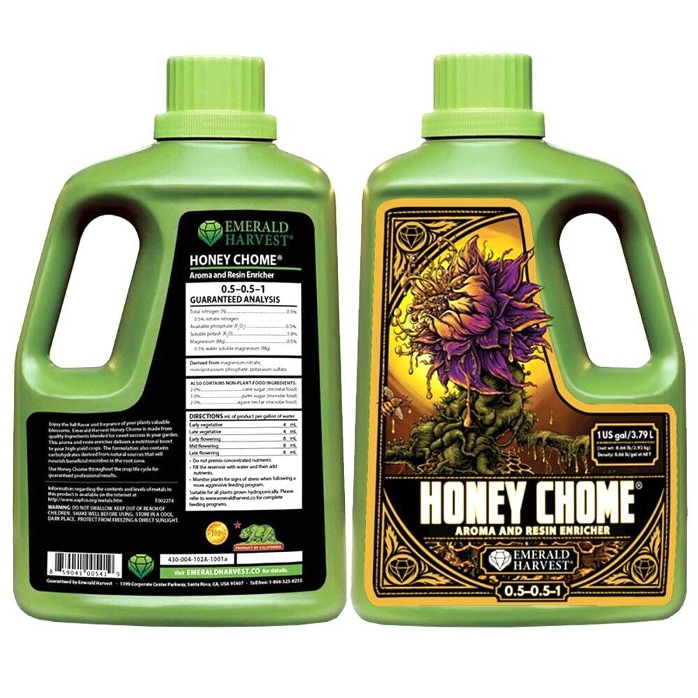 HONEY CHOME by Emerald Harvest Aroma Bud Resin Enricher Enhancer 950ml