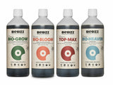 BIOBIZZ Organic 4 Pack Kit: Bio-Grow, Bio-Bloom, Top-Max, Bio-Heaven 1L Set