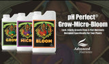 Advanced Nutrients PH PERFECT 1 Litre 1L Micro Grow Bloom Bundle 3 Part Formula