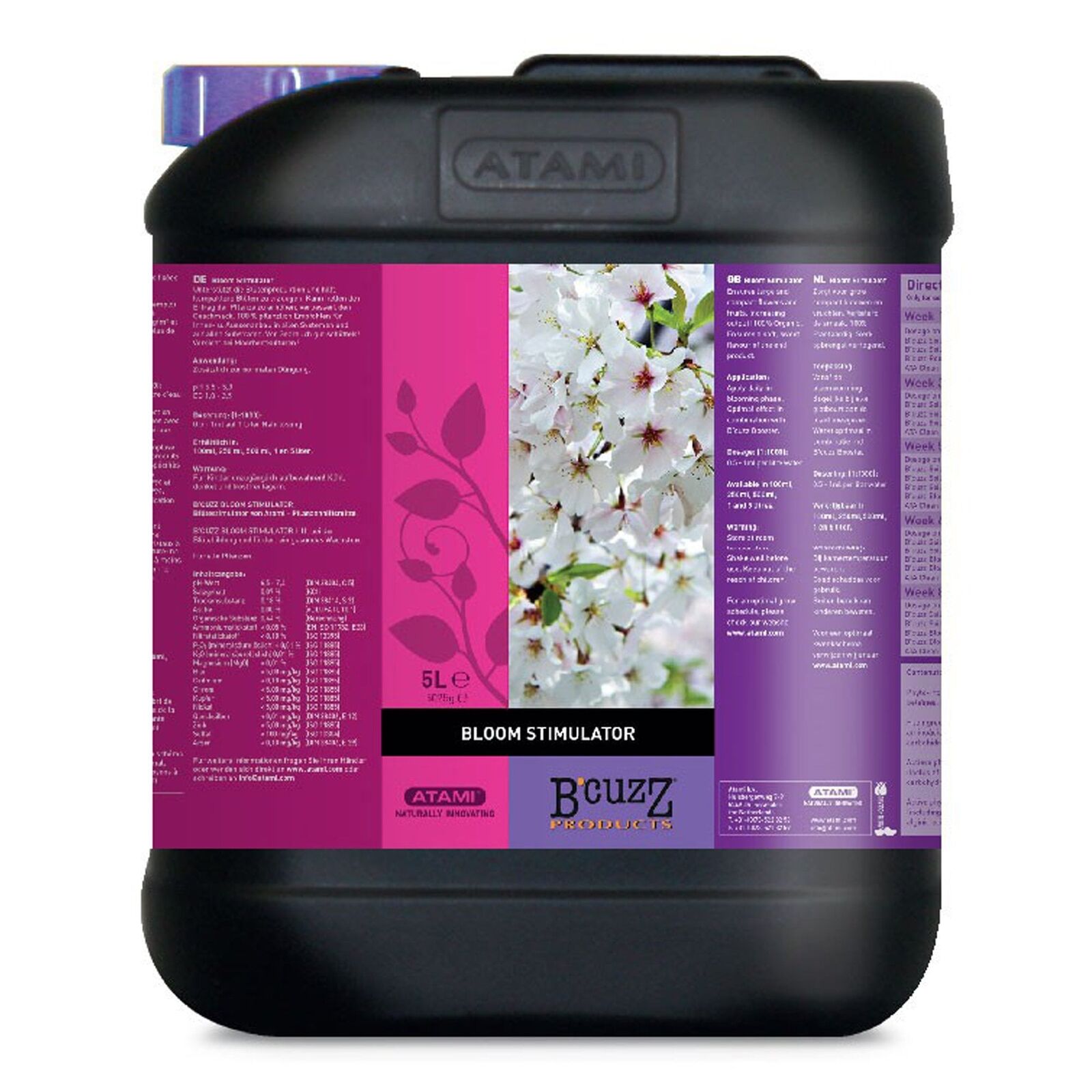 ATAMI Bcuzz Bloom Stimulator 5 Litre - B'Cuzz Bloom Stim Flowering Booster
