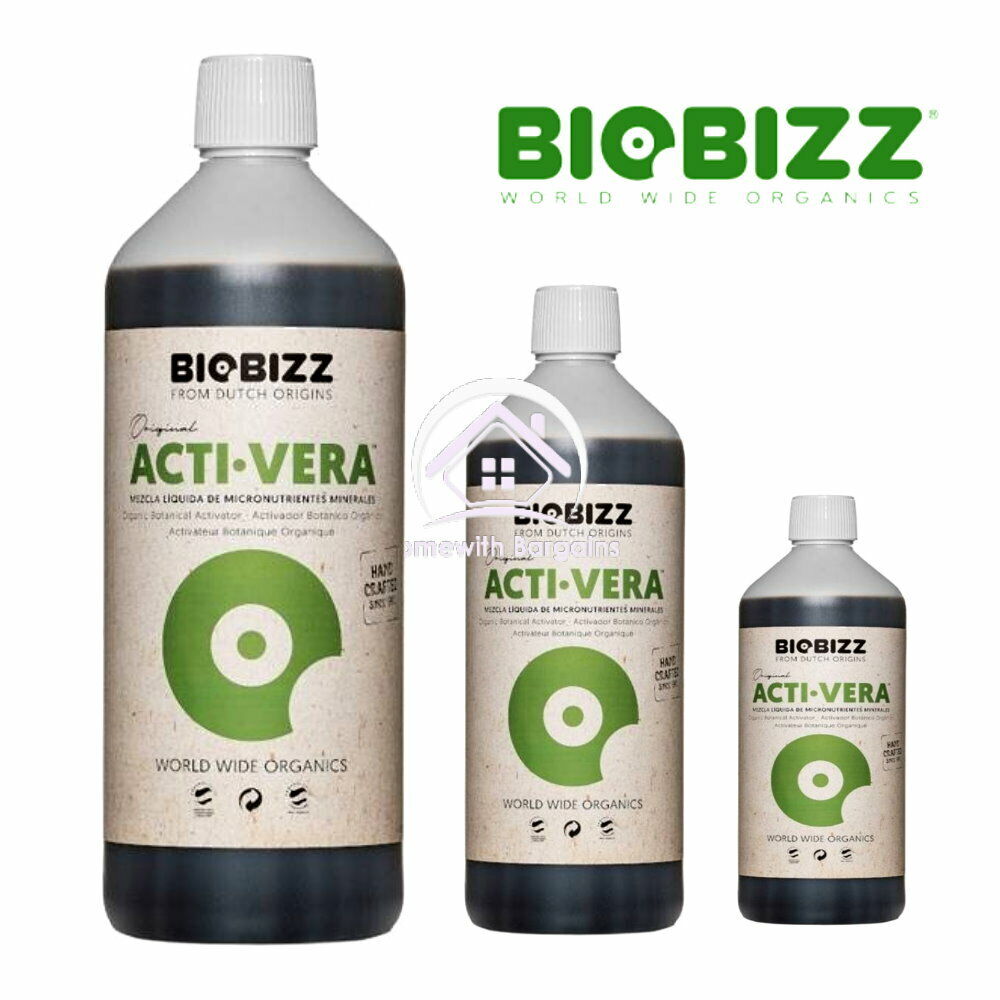 BIOBIZZ ACTI - VERA Organic Botanic Activator Plant Immune Enhancer Hydroponics