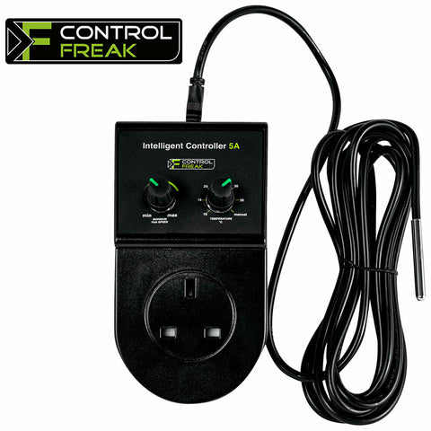 CONTROL FREAK Thermostatic Fan Speed Controller Smart Probe 5A Amps Hydroponics