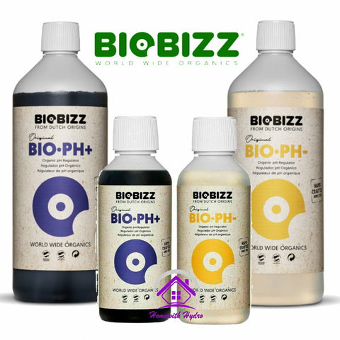 BIOBIZZ ORGANIC pH UP & pH DOWN Control 250ml or 1 Litre Bottles Twin Pack