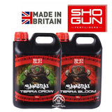 Shogun Samurai TERRA GROW or BLOOM Soil, Base Feed Premium Nutrients Hydroponics