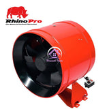 Rhino Ultra EC Digital Fan 8" 10" Extraction Quiet Pro + Fan Speed Controller