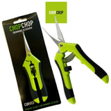 BUD TRIMMING LEAF SNIPS SCISSORS CURVED or STRAIGHT RAZOR SHARP HYDROPONICS