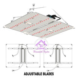 LUMii BLACK BLADE 400w LED Grow Light - Hydroponics