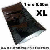 XL Heat Seal Pouch Smell Xray Proof Aluminium Foil Bag Hydroponics Herbs Crop