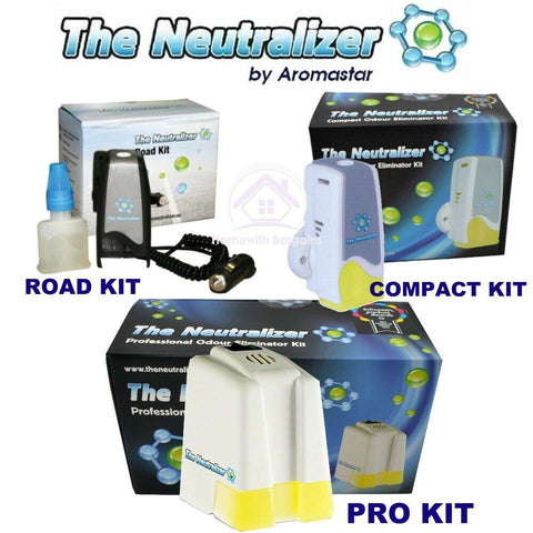 THE NEUTRALIZER Ultimate Air Odour Control 20ml Road 40ml Compact 100ml Pro Kit