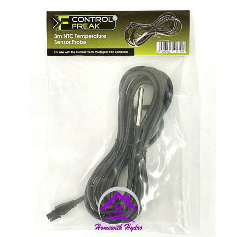 Control Freak Fan Controller Thermostatic Probe Smart Cable Lead Hydroponics