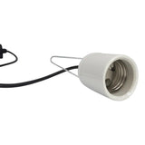 CFL Lamp Holder, Grow Light Bulb Pendant with E40 Fitting, 4.5m Cord Hydroponics
