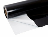 BLACK  WHITE Mylar Reflective Sheeting Film Roll Hydroponic Grow Room ALL SIZES