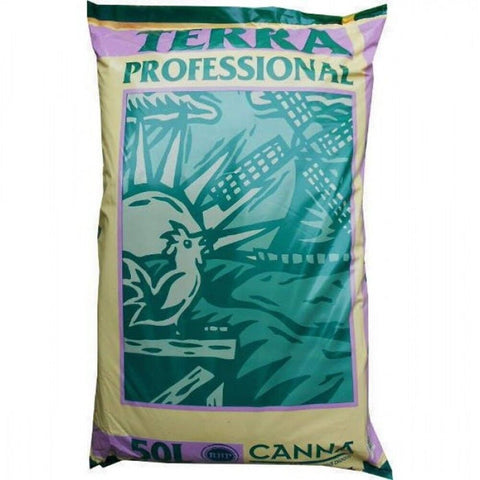 CANNA Terra Professional SOIL Mix 50 Litre Bag Growing Plant Medium Hydroponics