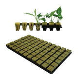Grodan Rockwool Tray 77 x 36mm Large Starter Grow Cubes Propagation Hydroponics