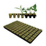 Grodan Rockwool Tray 77 x 36mm Large Starter Grow Cubes Propagation Hydroponics