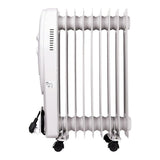 Oil Filled Radiator 1000W 2000W Electric Portable Heater Thermostat Hydroponics