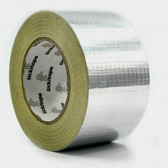 Silver Reflective Duct Tape Metallised X-Weave 50m Roll 75mm Wide Hydroponics