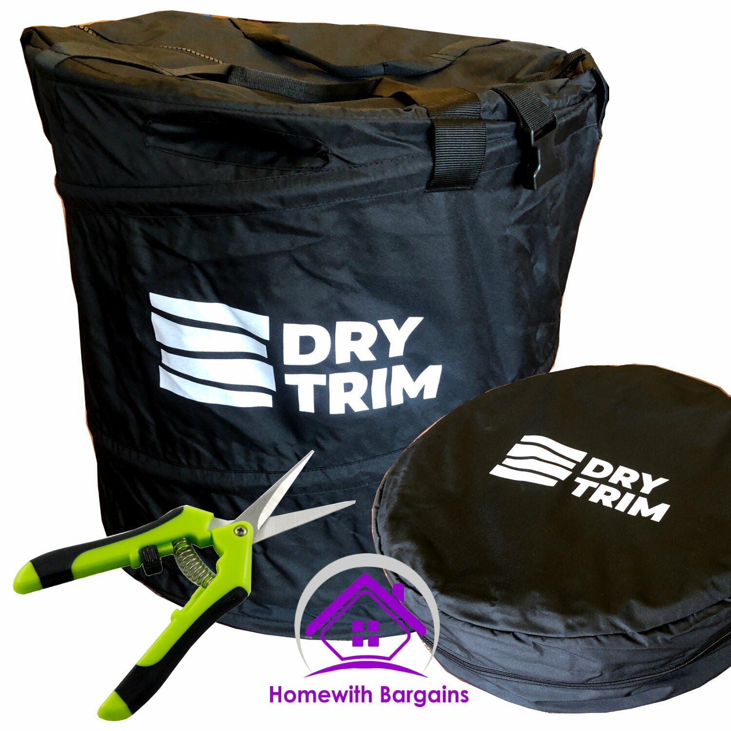 DRY TRIM Bud Leaf Trimmer Dry Pruner Spin Quick Harvesting Bag Hydroponics