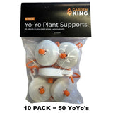 Yo-Yo Plant Supports Retractable YoYo Bungee Hangers with Stopper Hydroponics