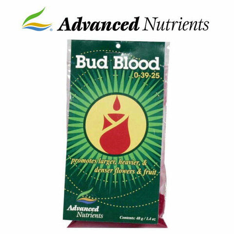 BUD BLOOD Sachet 40g - Flower Enhancer - NPK 0-39-25 - Advanced Nutrients