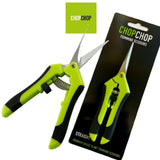 BUD TRIMMING LEAF SNIPS SCISSORS CURVED or STRAIGHT RAZOR SHARP HYDROPONICS