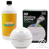 ONA Misting Dome Odour Control Neutralising 1L Liquid Remove Smoke, Dog Smells