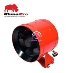 Rhino Ultra EC Digital Fan 8" 10" Extraction Quiet Pro + Fan Speed Controller