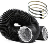 10" PRO Air Odour Control Kit In-Line Extractor Fan Carbon Filter Combi Ducting