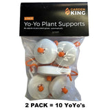 Yo-Yo Plant Supports Retractable YoYo Bungee Hangers with Stopper Hydroponics