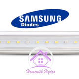 18w CLONE LED 9000k Omega Grow Light (Twin Pack) Propagation Hydroponics