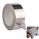 2" Aluminium Silver Foil Self Adhesive Heat Insulation Tape Ducting 50mm x 50m