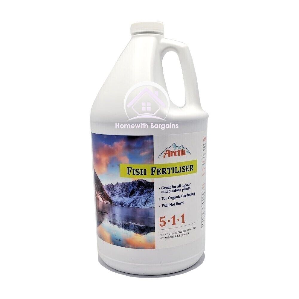 ARCTIC FISH Organic Fertilizer Plant Feed 3.78L ( Alaska Fish ) NPK 5