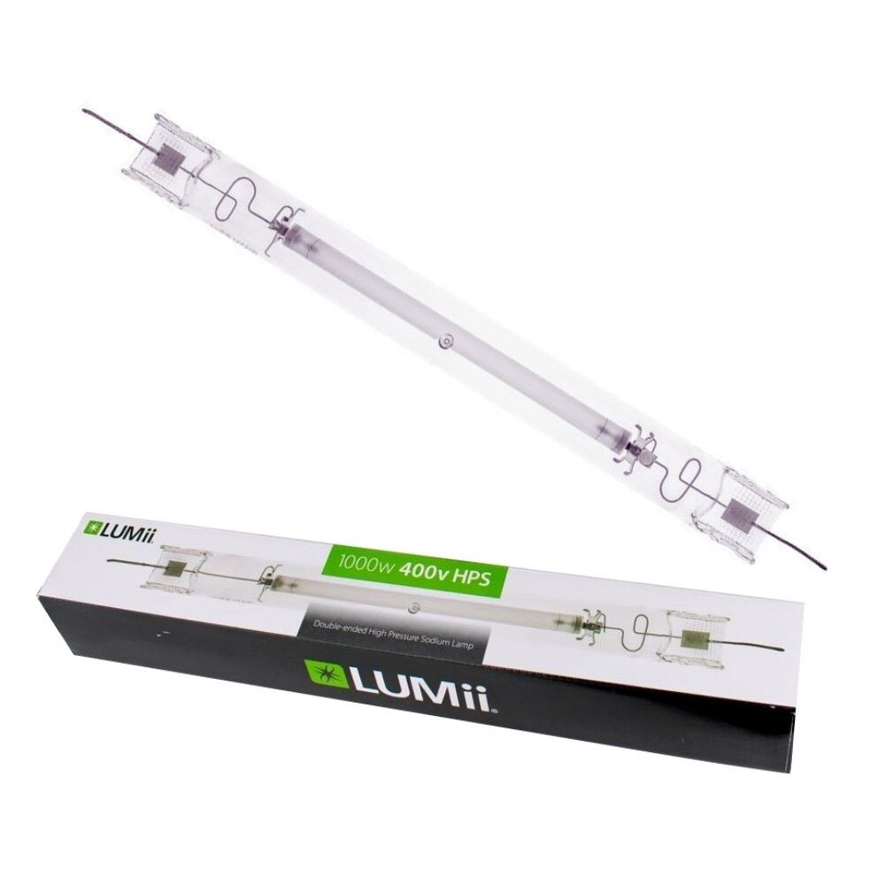 double ended grow light bulbs Lumii 1000w 400v Double Ended DE Lamp Grow Light Bulb Hydroponics